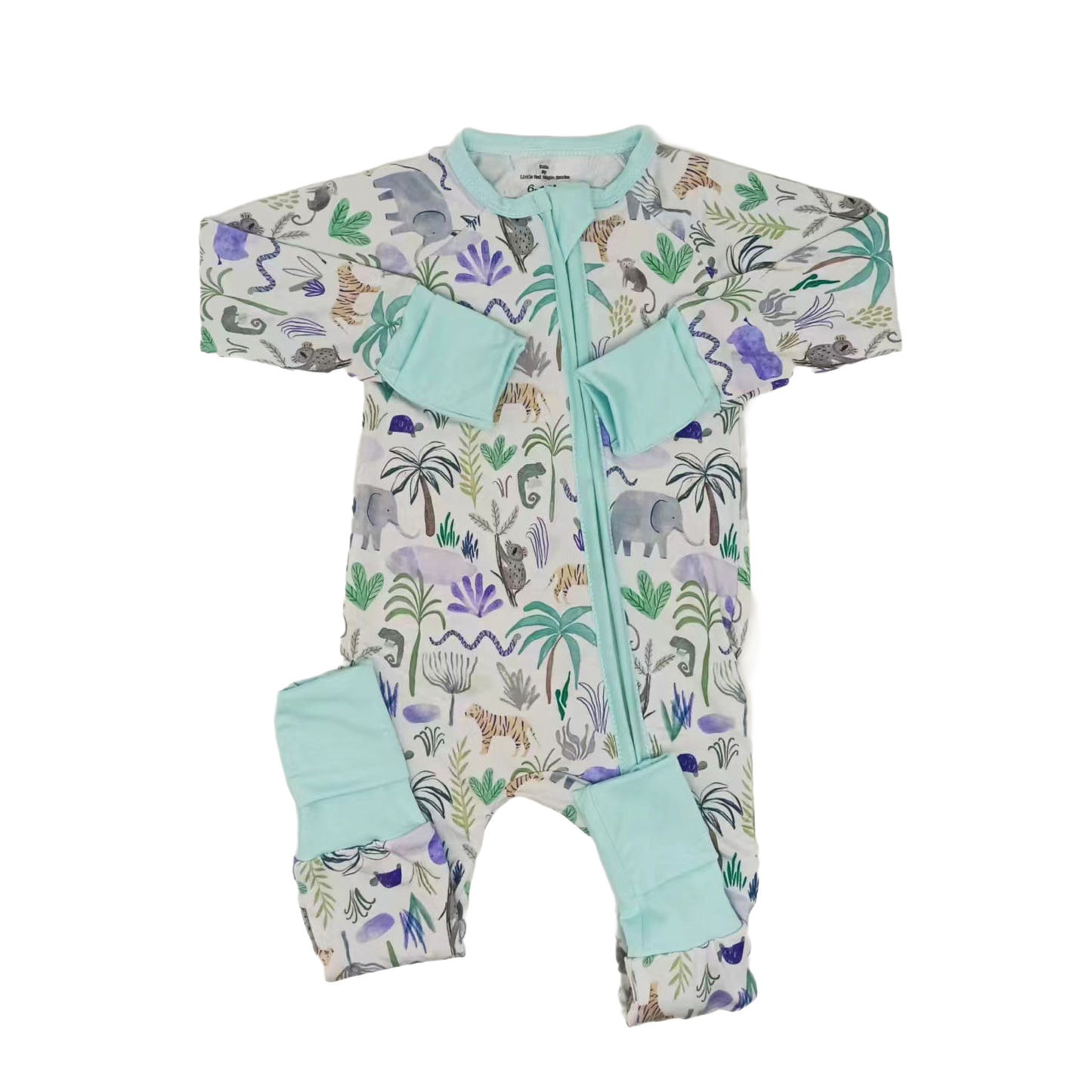 Zoo Bamboo Zippy Pajamas
