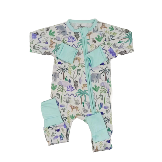 Zoo Bamboo Zippy Pajamas