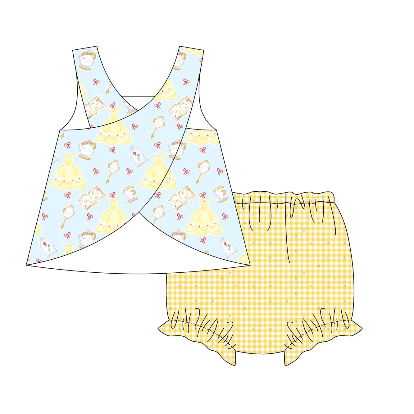 Be our Guest Swing Back Set (ETA March)