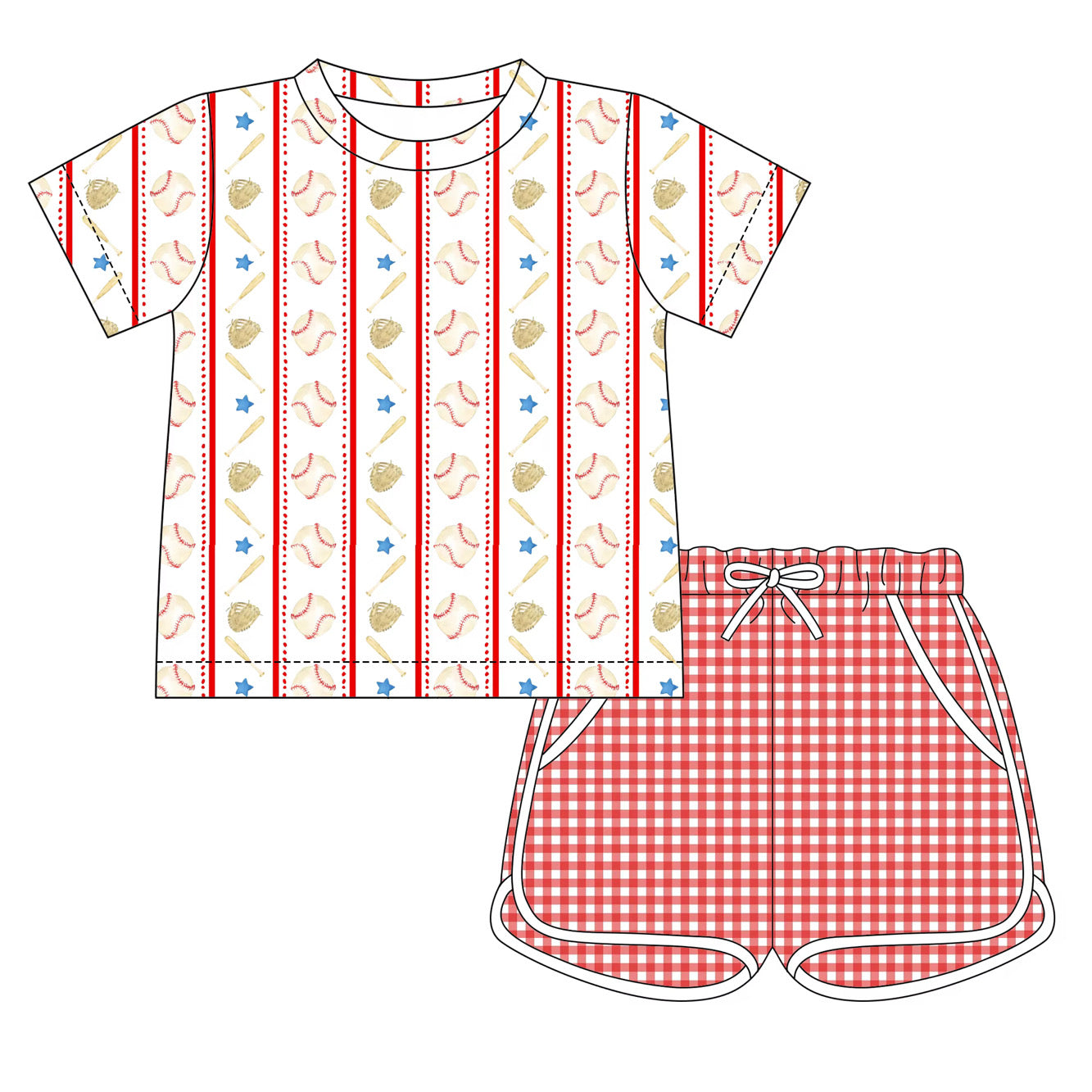 Baseball Short Set (ETA MARCH)
