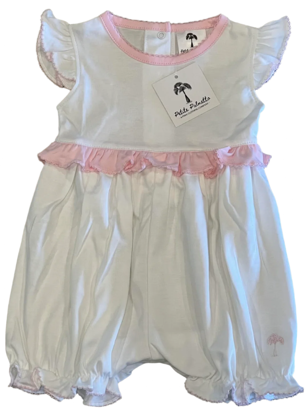 Pima White and Pink Bubble