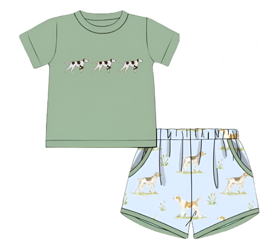 Spot and Sniff Shorts Set