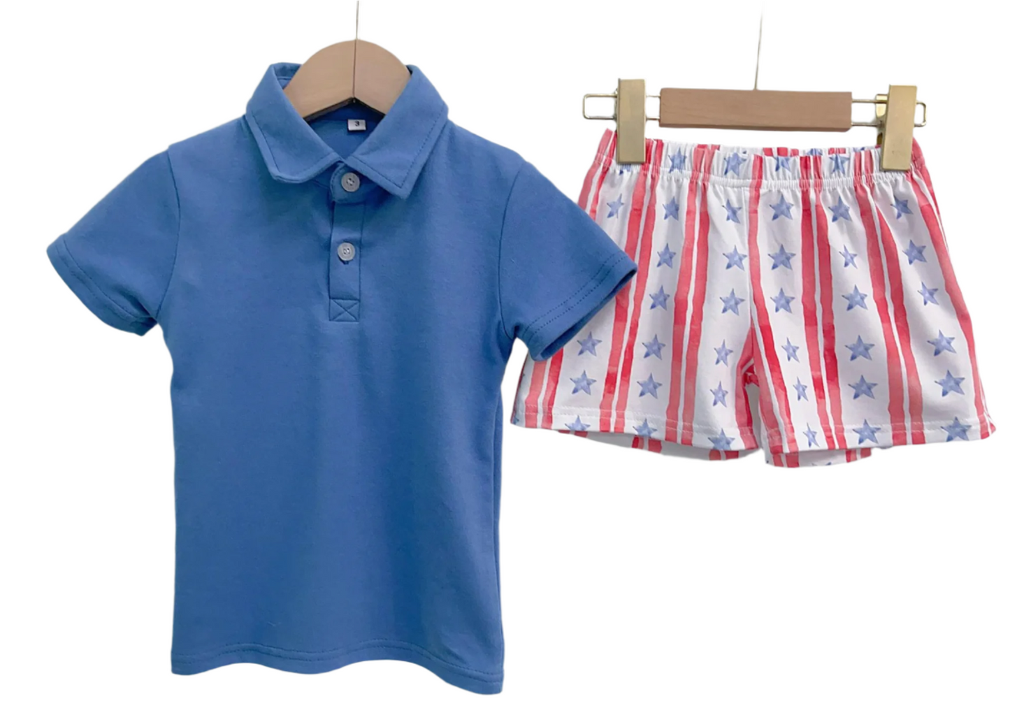 Stars and Stripes Short Set