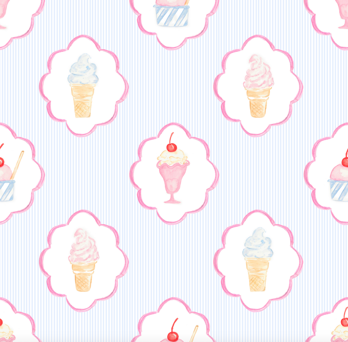 Bamboo Ice cream Nightgown