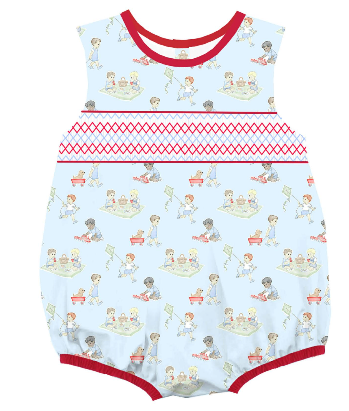 PREORDER: Petit Ami Smocked Bubble