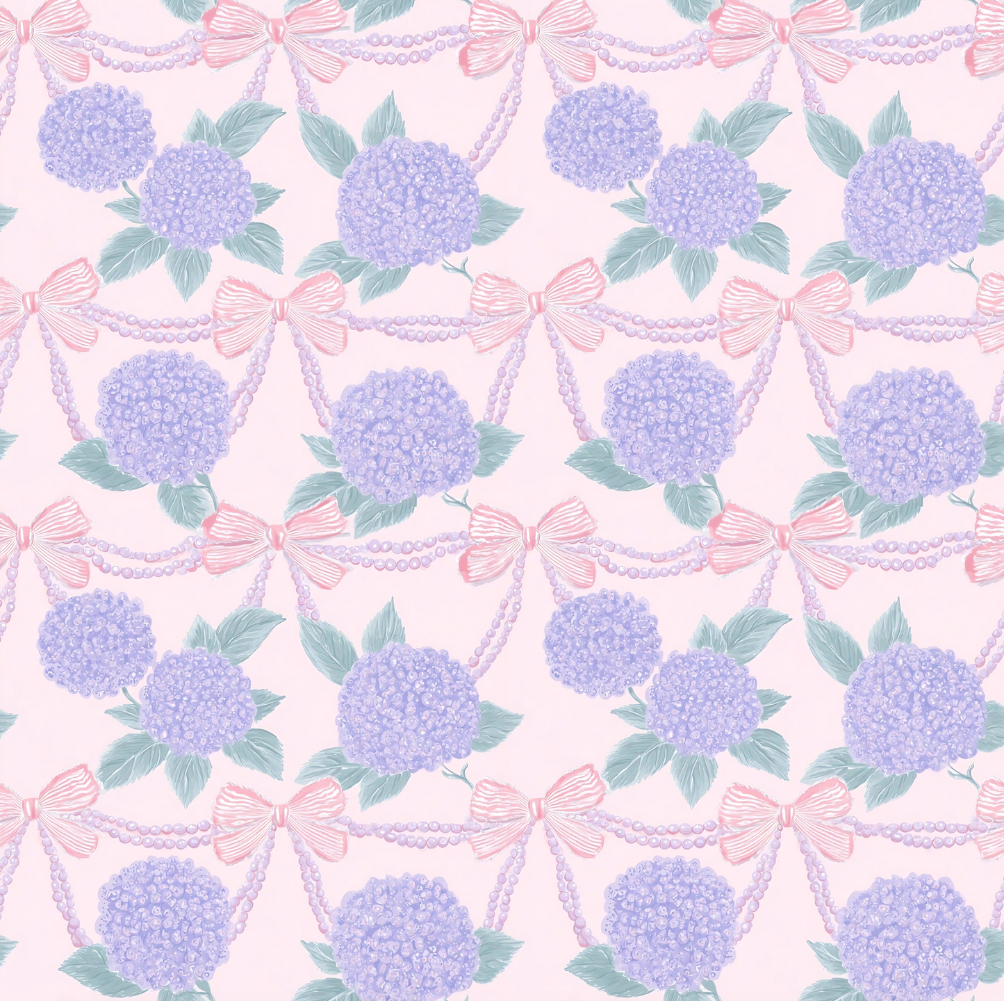 Lavender Hydrangea Dress