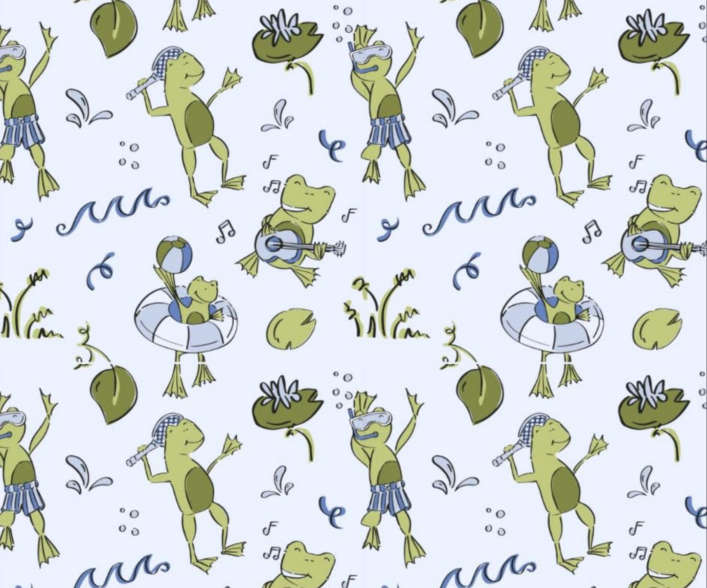 PREORDER: Hoppy Frogs Short Set