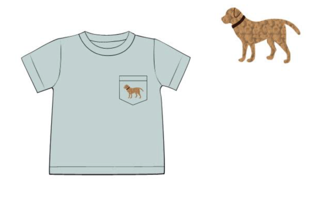 Doggy Pocket T Shirt (ETA July)