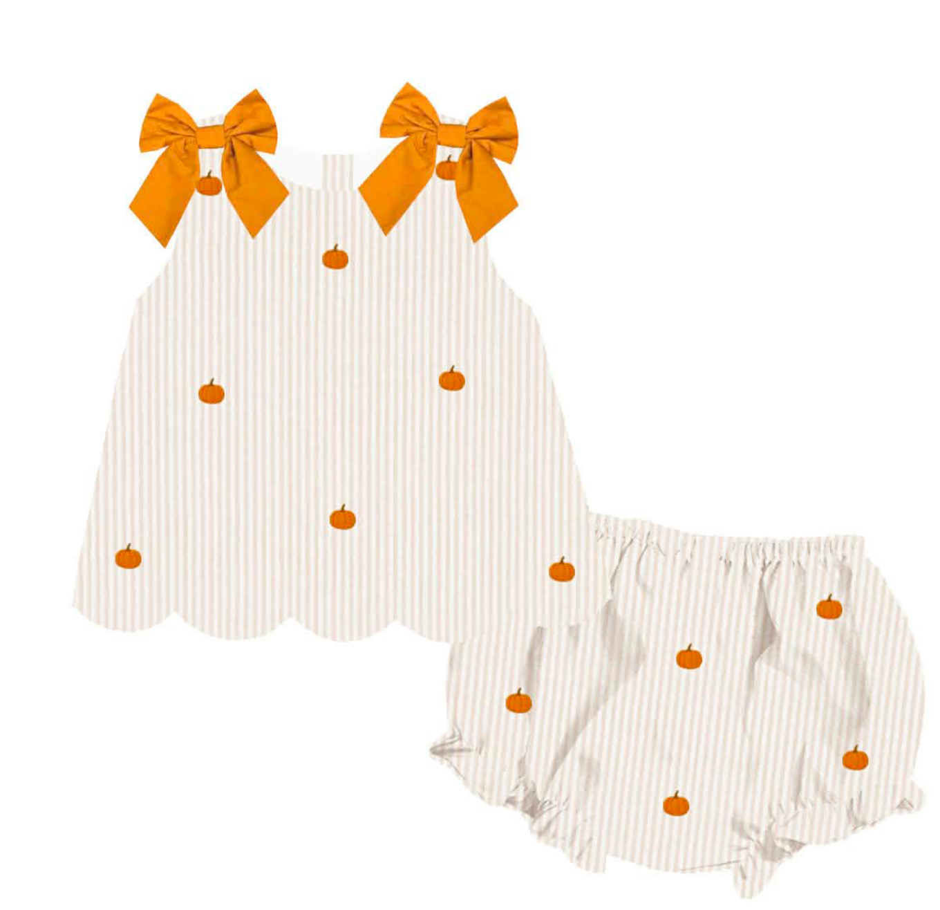 Take Me To The Pumpkin Patch Bloomer Set