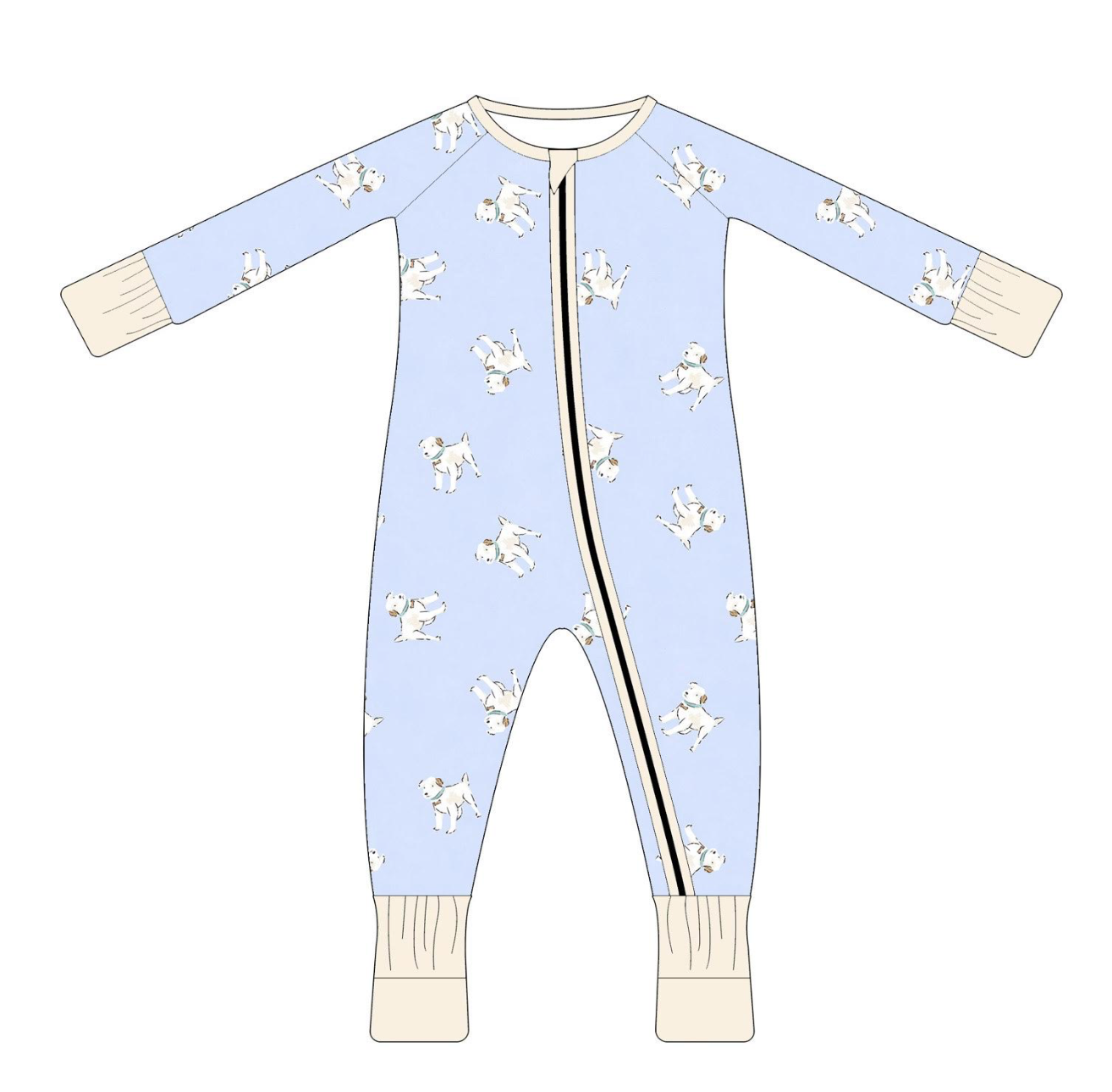 Sweet Pups Zippy Pajama