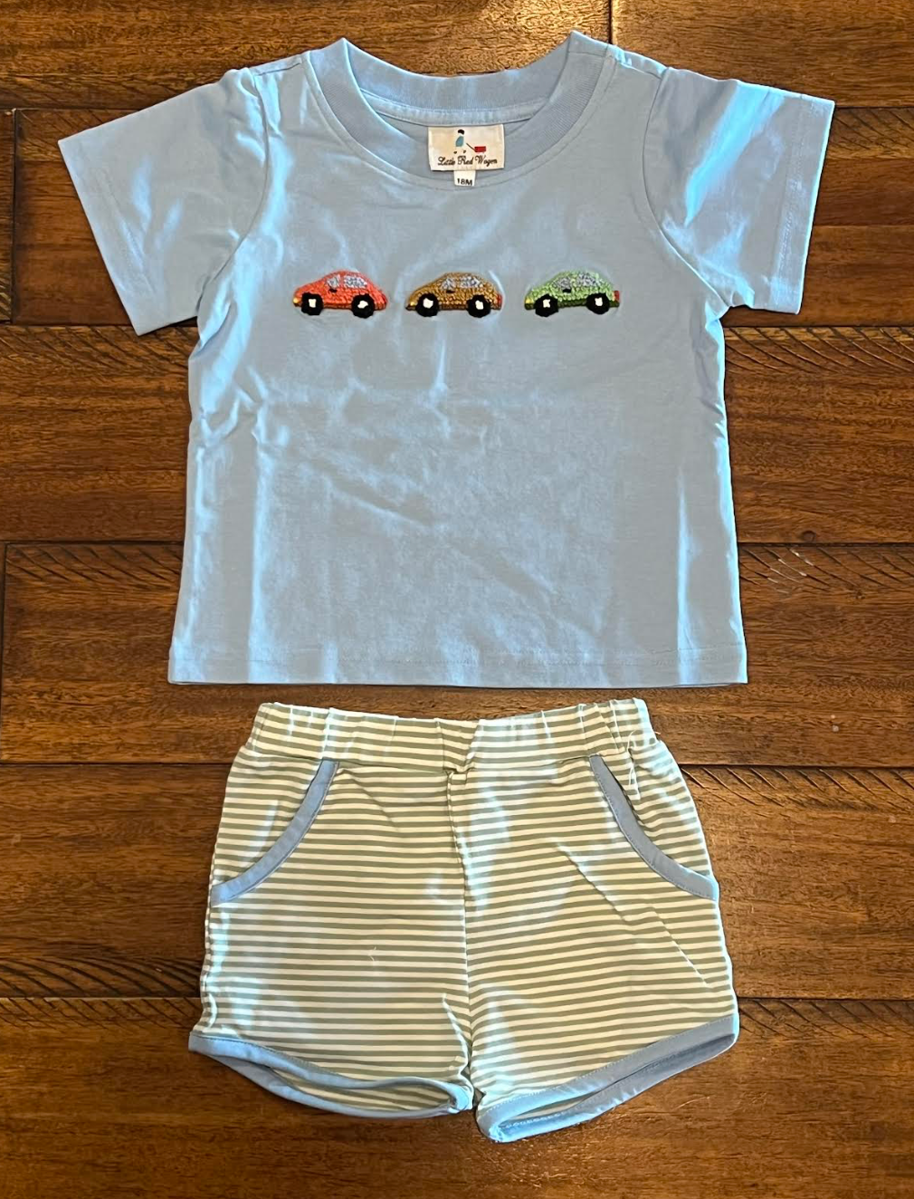 French Knot Car Short Set