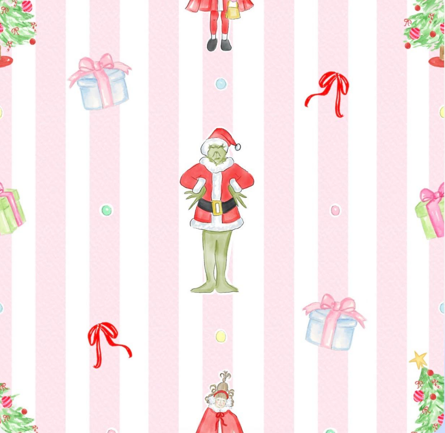 PREORDER: Merry Little Grinch Girls Romper(ETA September)