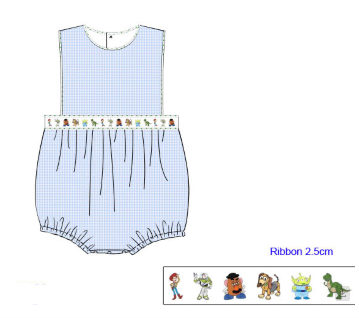 PREORDER: Toys and Friends Boys Woven Ribbon Bubble (ETA: January)