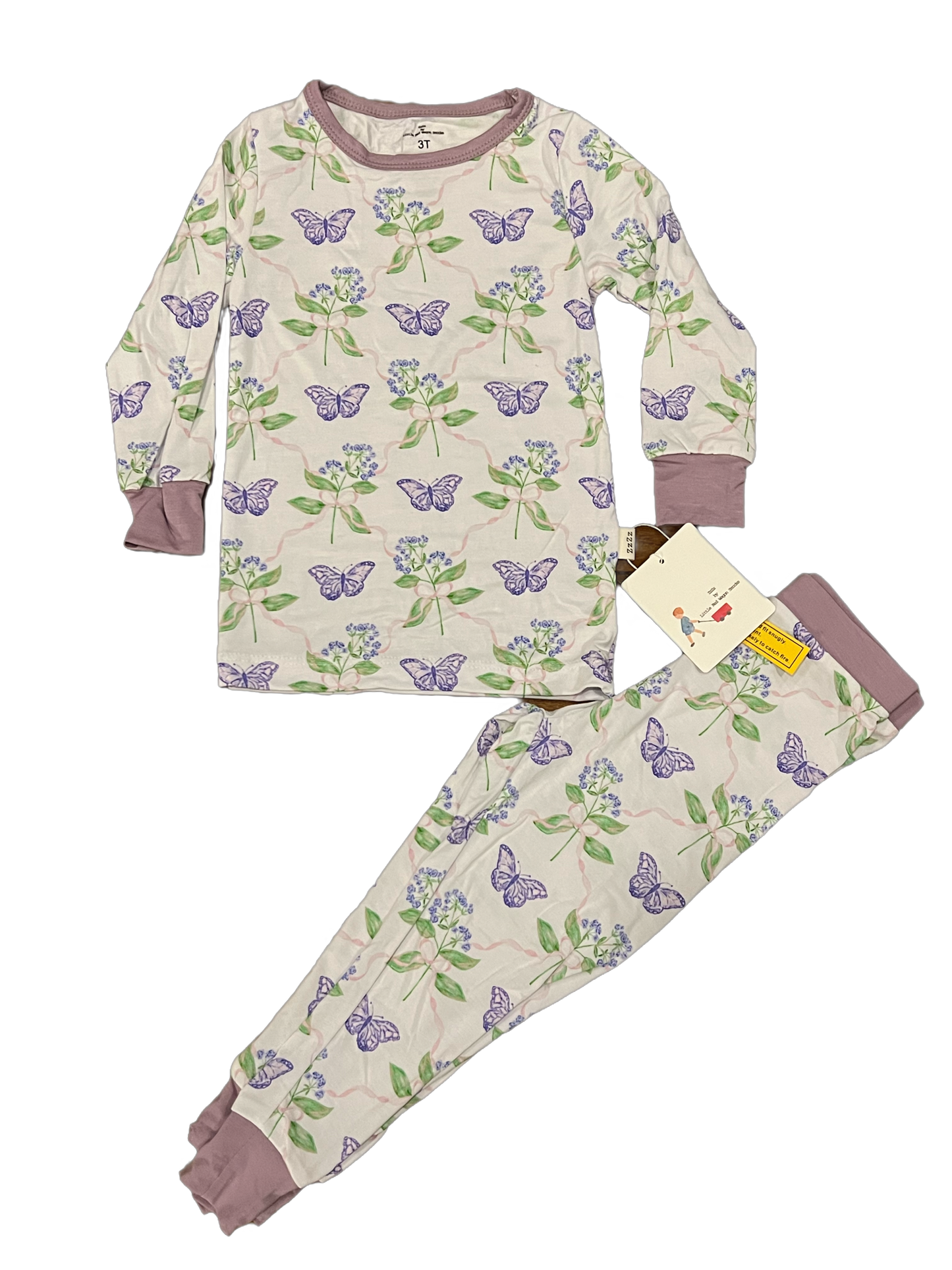 Butterfly bamboo Pajamas