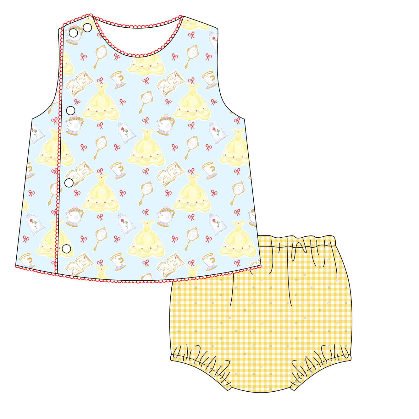 Be Our Guest Bloomer Set (ETA March)