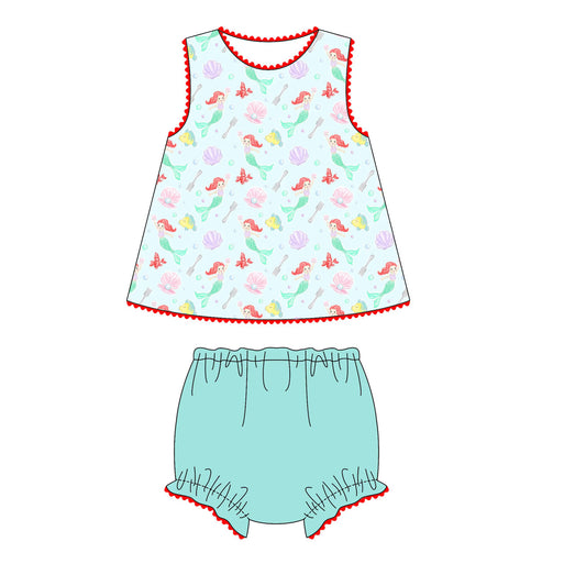 Under The Sea Ric Rac Bloomer set (ETA March)