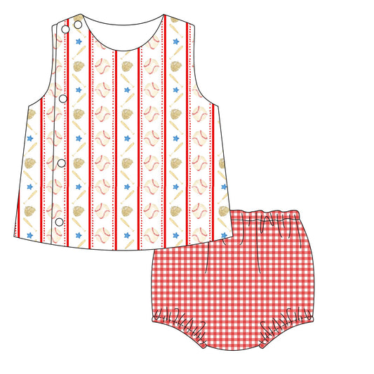 Baseball Diaper Set (ETA March)