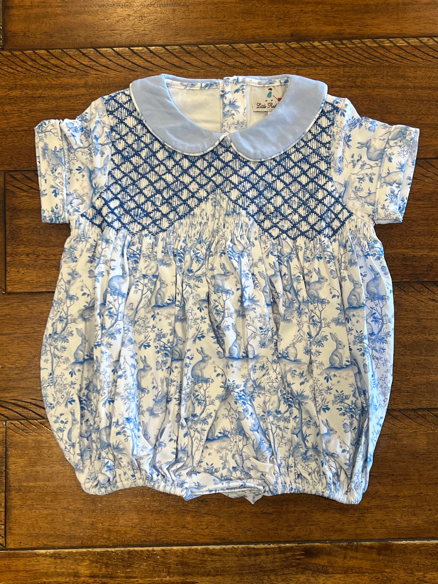 Smocked Easter Boys Bubble