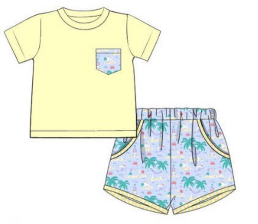 paradise dogs short set