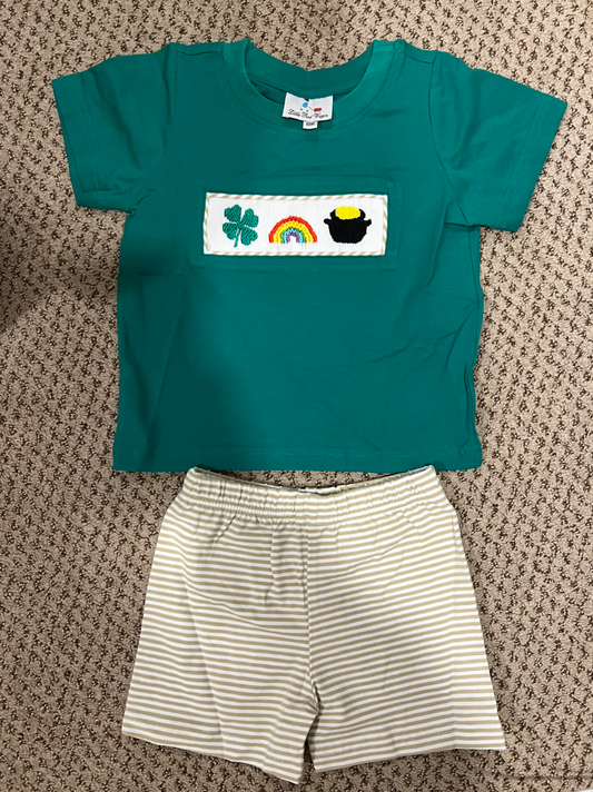 St. Patricks day short set