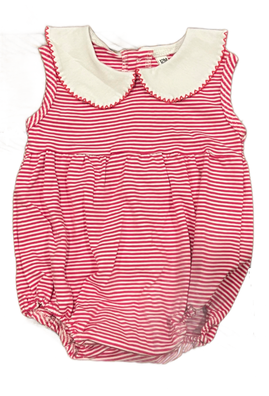 Girls Magenta striped bubble