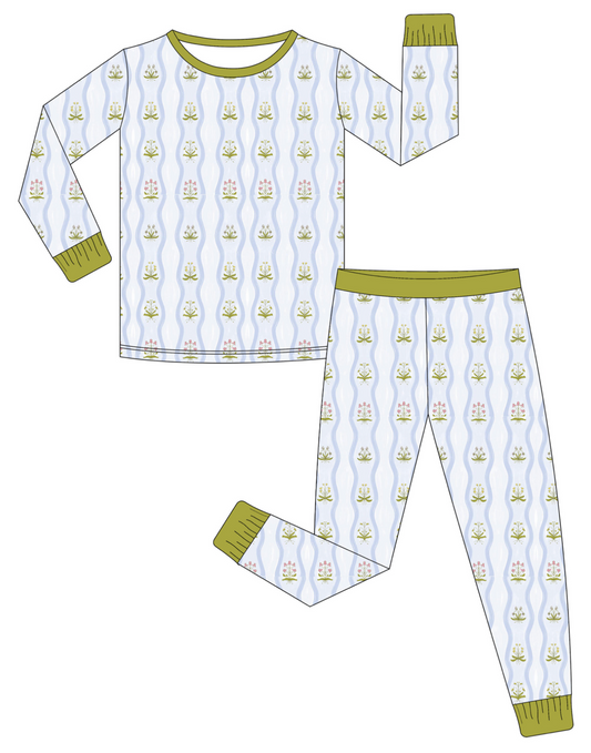 Blooms 2 piece pajama