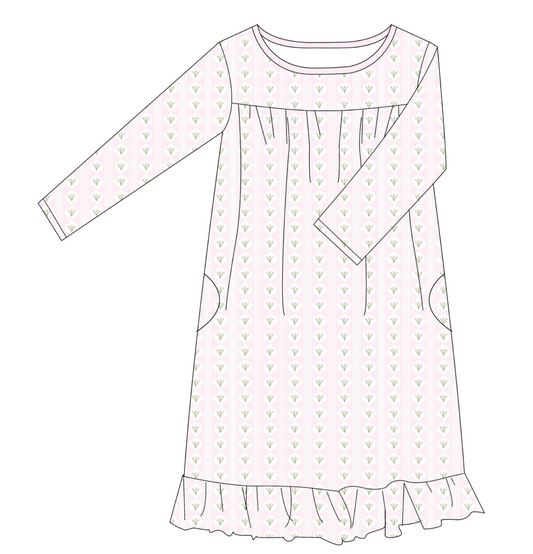 Pretty in Pink Nightgown