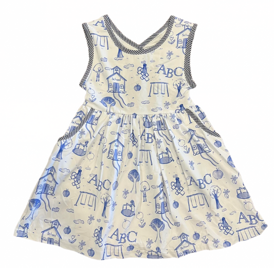 Back to School Toile Dress