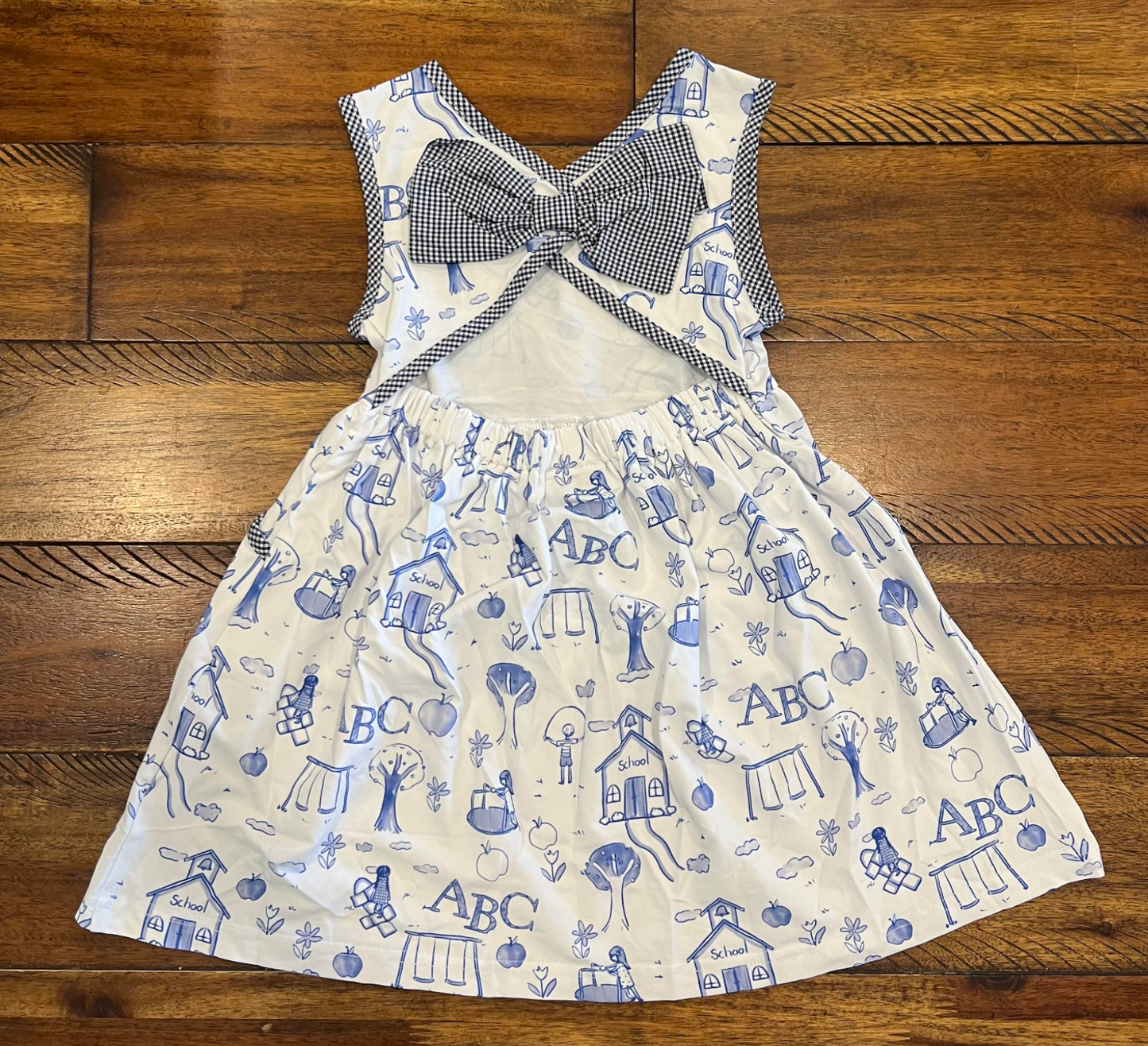 Back to School Toile Dress