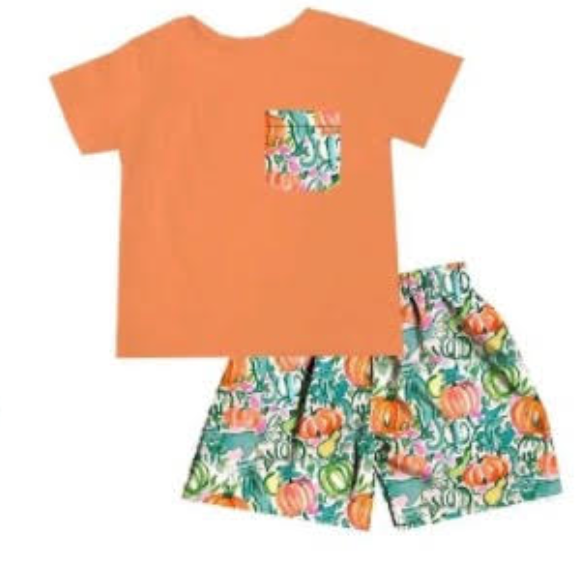 Take me to the Pumpkin patch short set