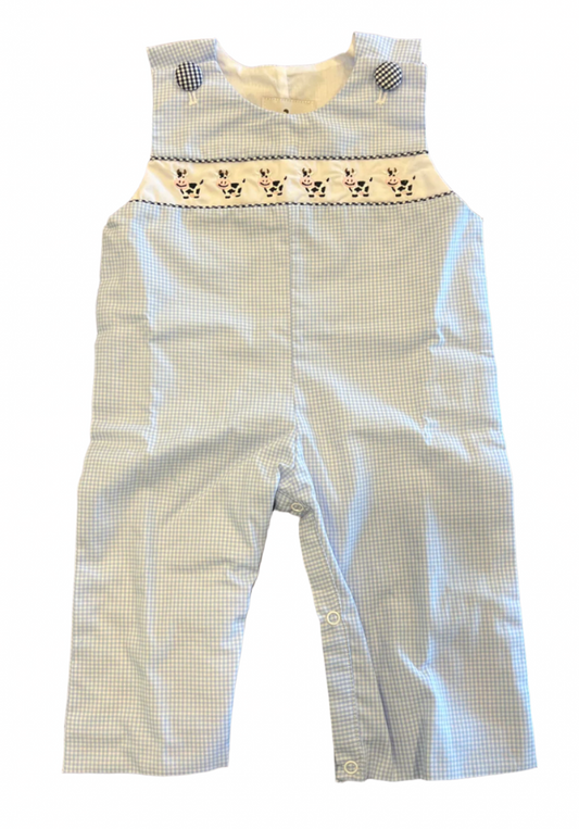 embroidered cow longall