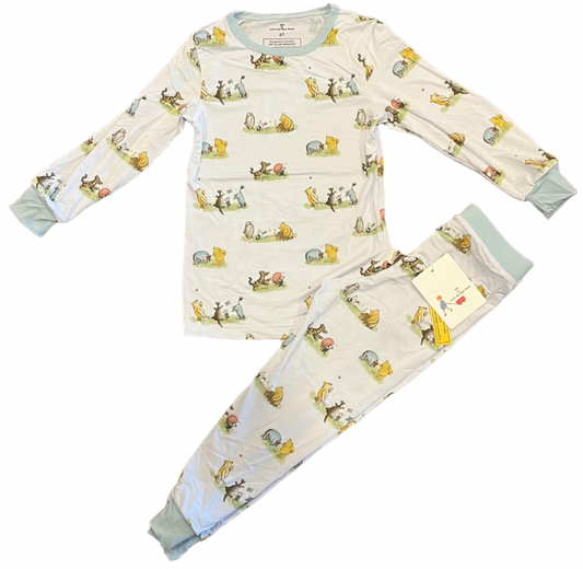 Silly Bear 2 piece Bamboo Pajama