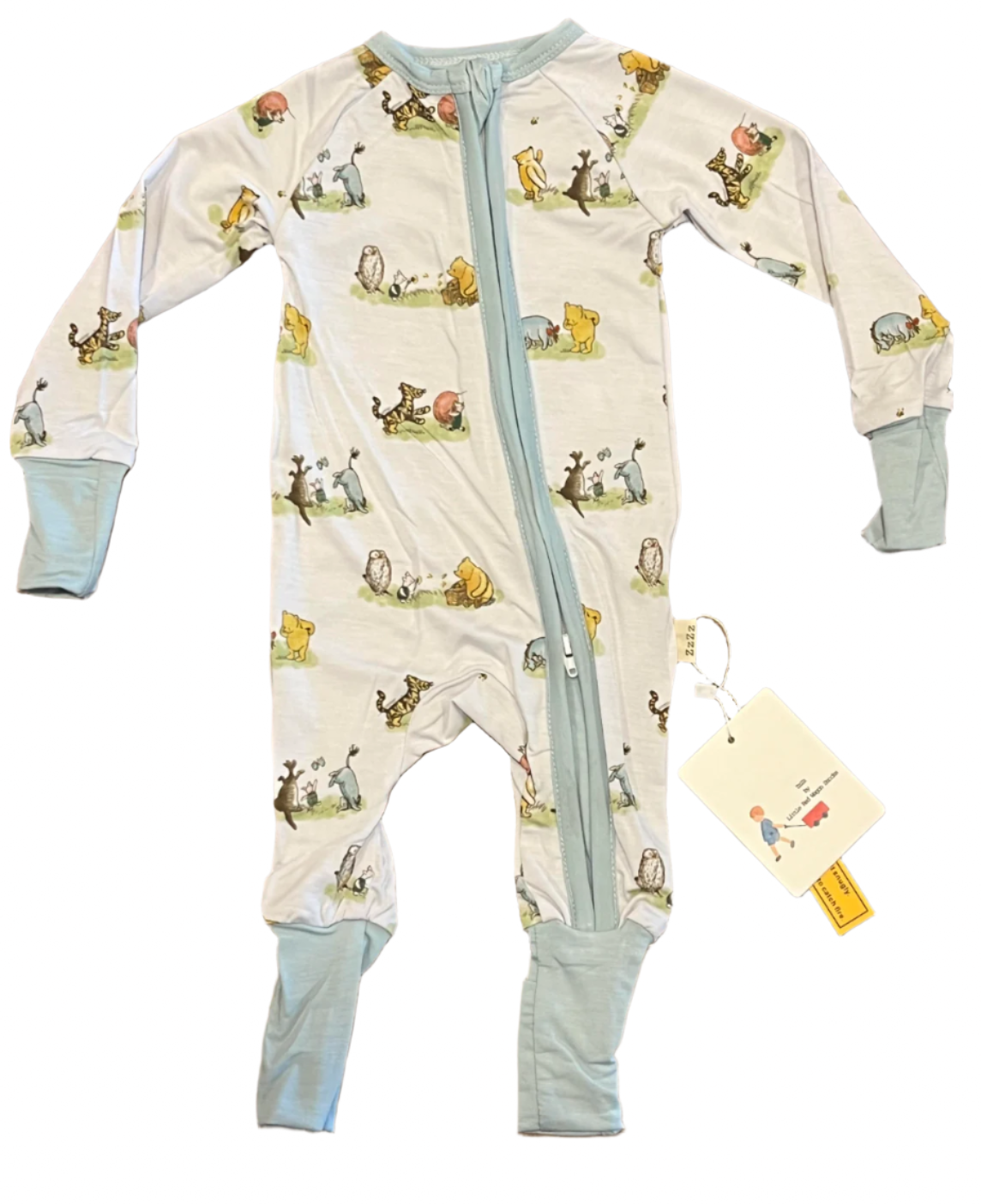 Silly Bear Zippy Bamboo pajama