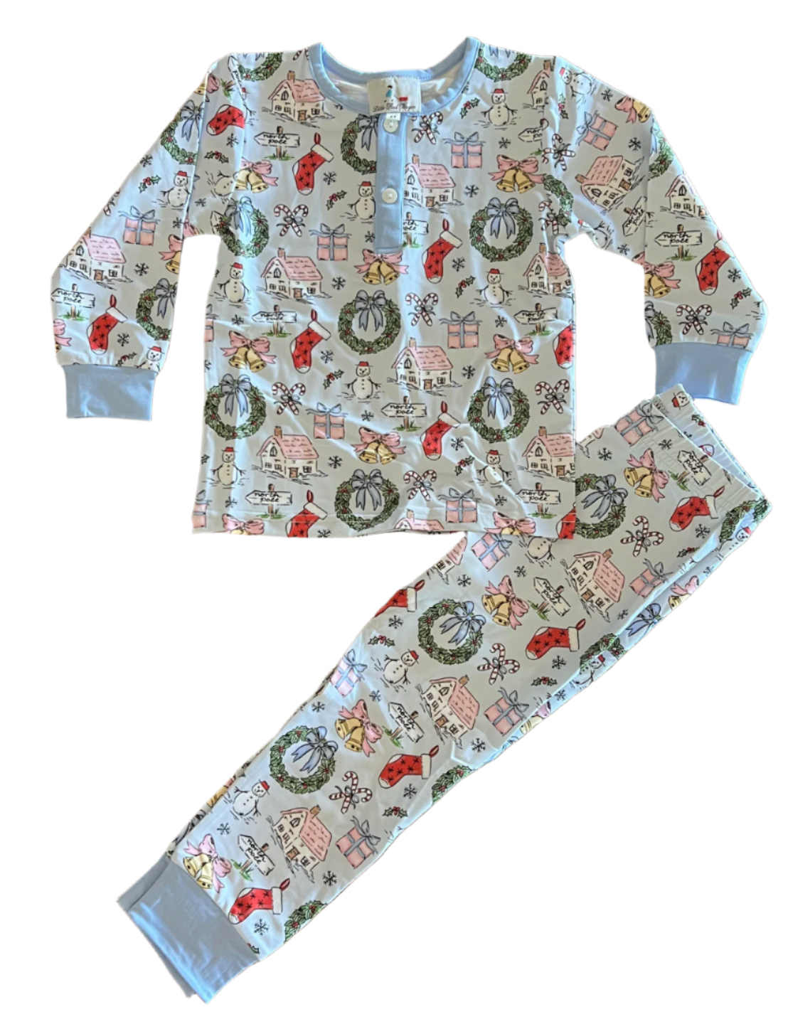 Little Town boys 2 piece pajama