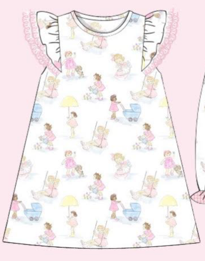 Sugar and Spice Doll Dress