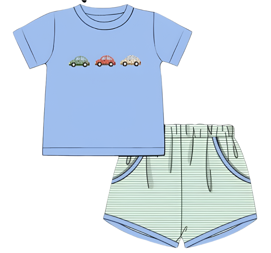 Vroom Vroom Short set