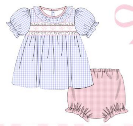 Annies Bow Bloomer Set