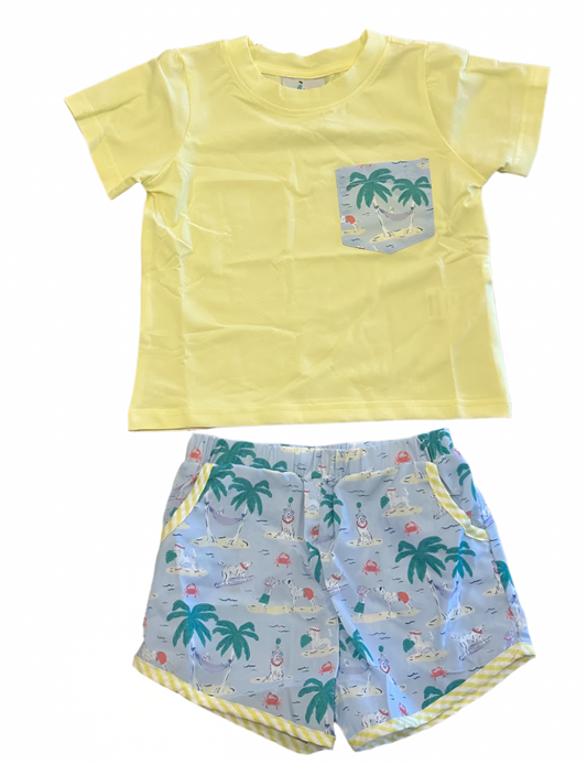 paradise dogs short set