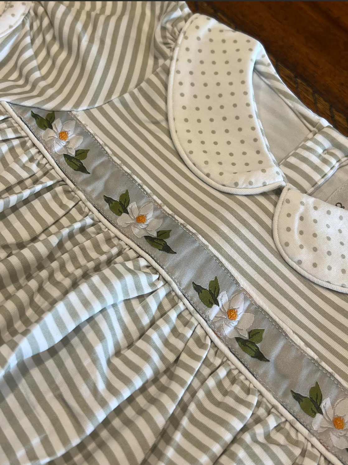 Magnolia Ribbon Dress