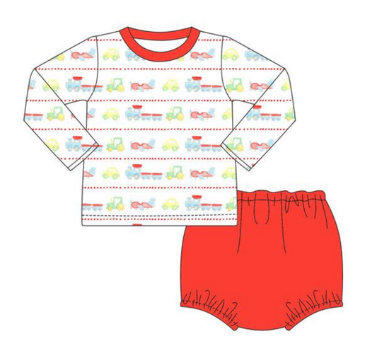 PREORDER: Transportation Diaper Set