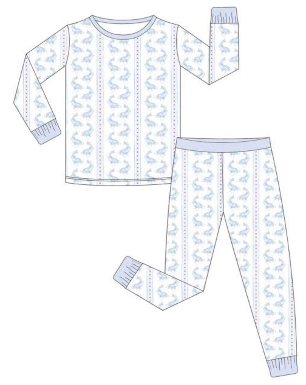 Classic Catfish 2 Piece Pajama