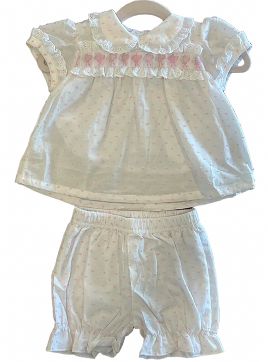Bonnet Ribbon Bloomer Set
