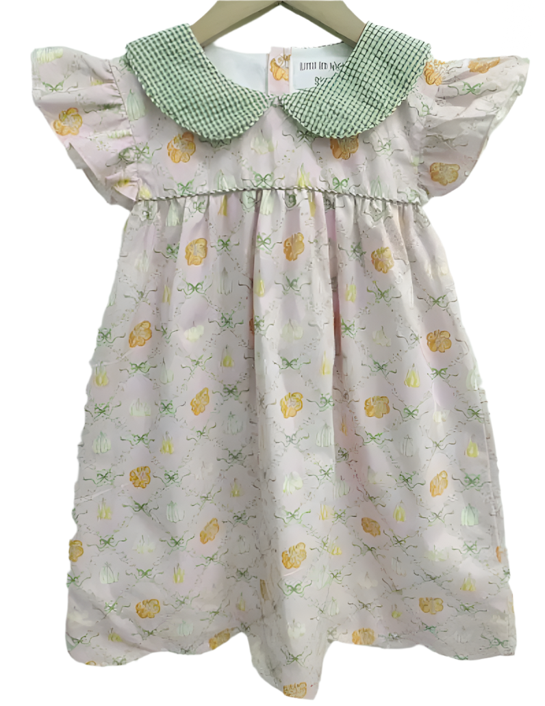 Pumpkin and Bows Dress