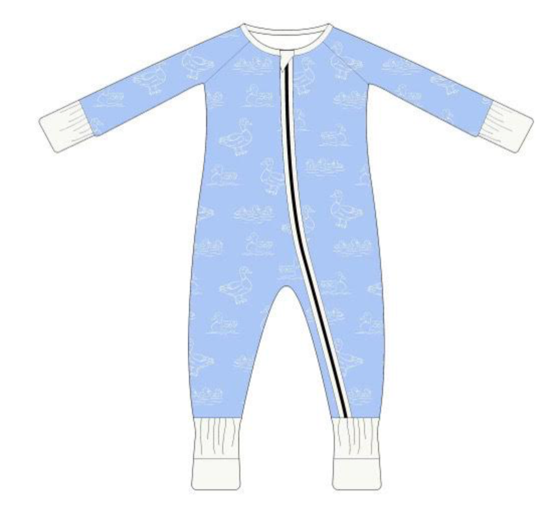 Bamboo Happy Ducks Zippy