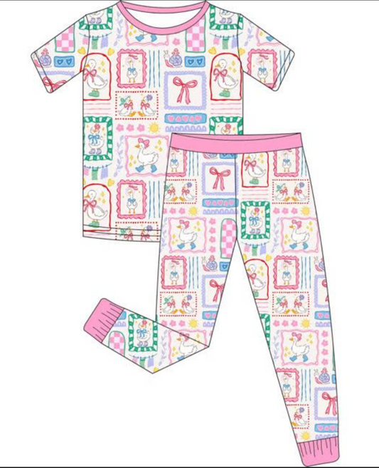 Bamboo Goose on the Loose 2 Piece Pajama