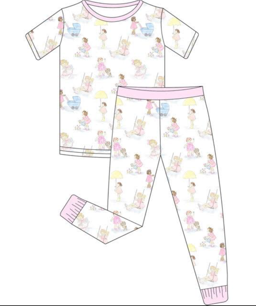 Bamboo Sugar and Spice 2 Piece Pajama
