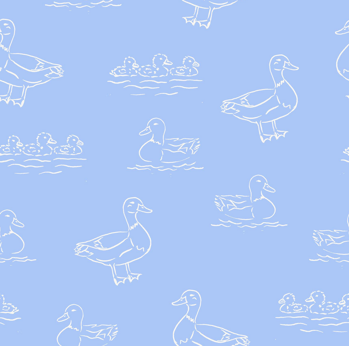 Bamboo Happy Ducks 2 Piece Pajama