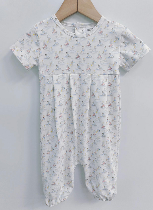 PREORDER: Adventure Boy Long Pant Romper