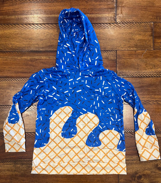 Navy Drip Jacket