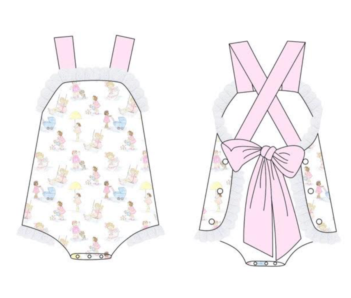 Sugar and Spice Lace Bubble ( ETA March)